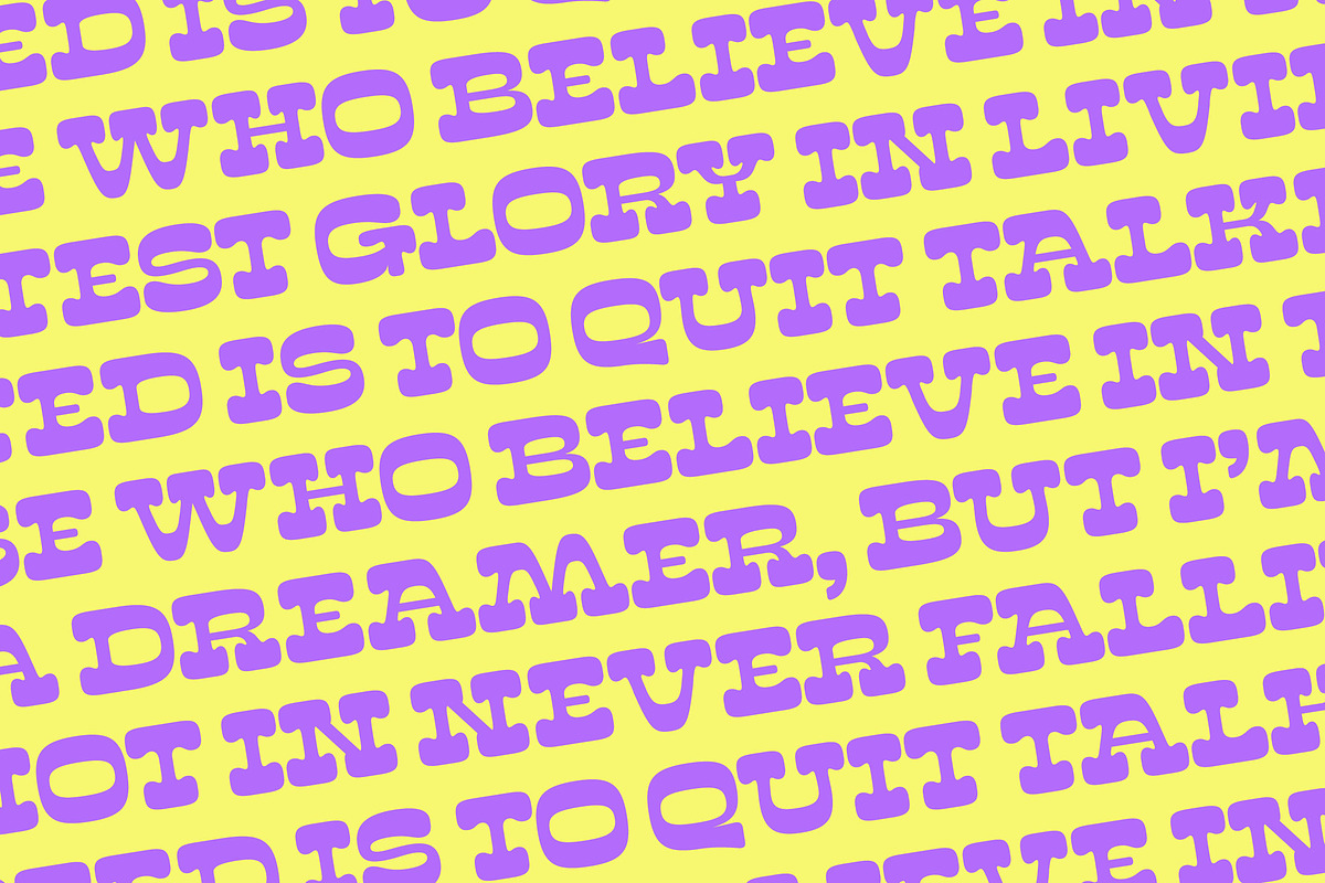 Sunny Groovy Retro Display Font, a Serif Font by timelesstype.co (Photo 17 of 20)