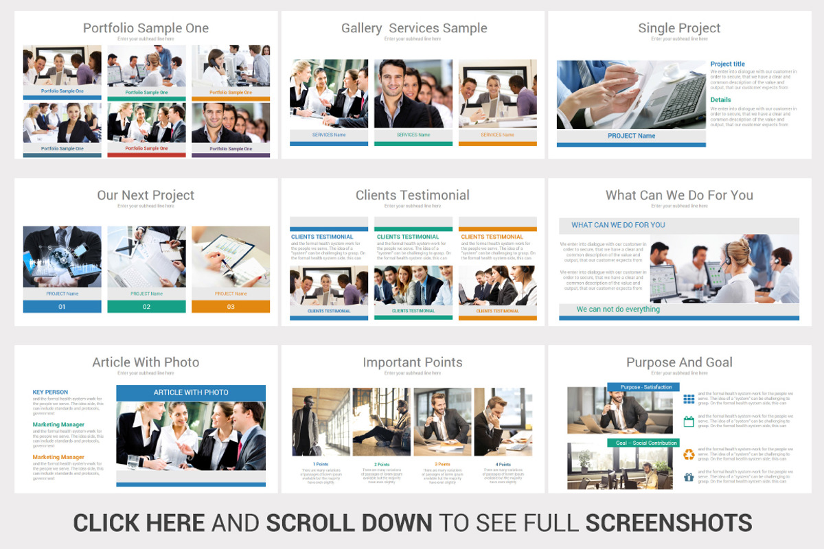 Business Proposal Google Slides, a Presentation Template by OceanArt (Photo 18 of 20)