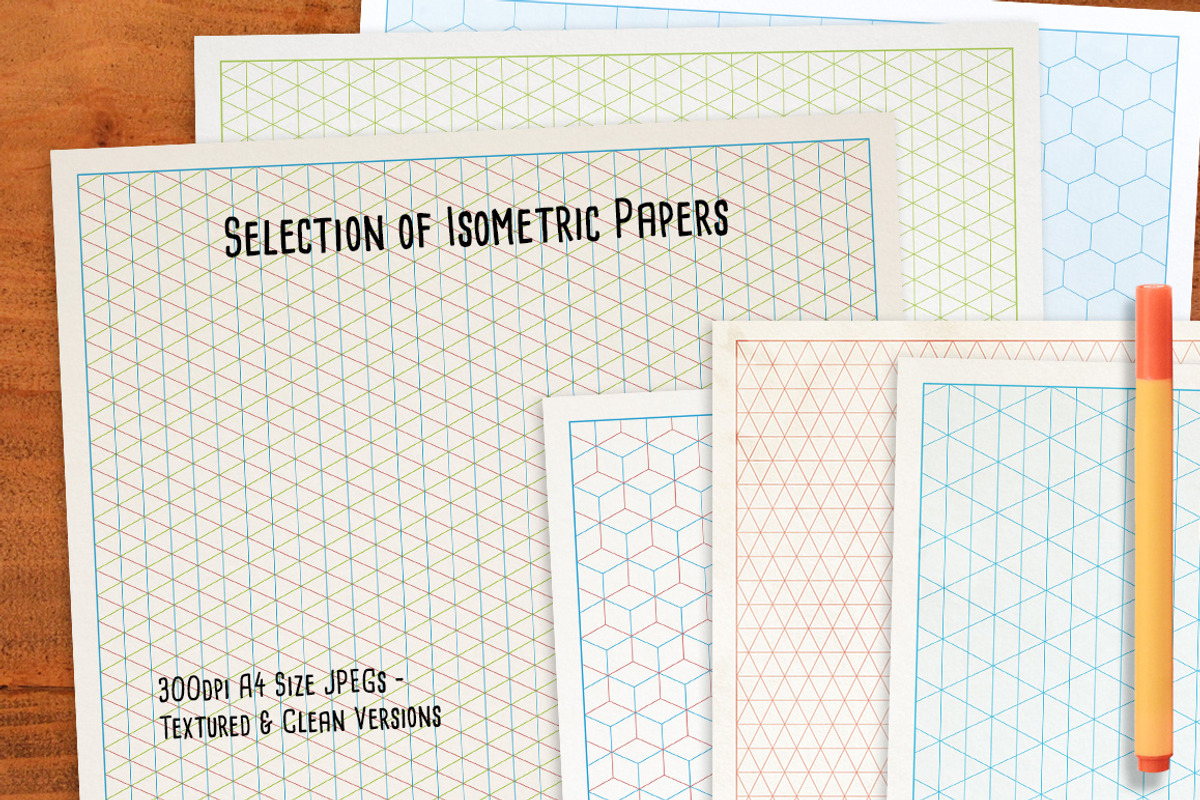 Old School Exercise Book ISO Paper, a Texture Graphic by Fendell Projects (Photo 3 of 3)