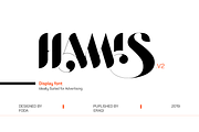 Hamis Vol 2 Font, a Font by Foda Foundry (Thumbnail 1 of 5)