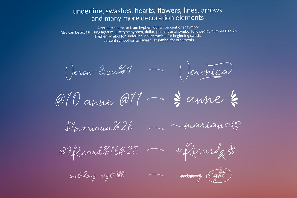 Sparkling Horizon Handwritten Font, a Handwritten Font by Letterhanna Studio (Photo 6 of 10)