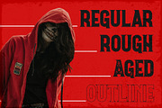 Darkest Saturday Duo, a Blackletter Font by figuree studio (Thumbnail 3 of 10)
