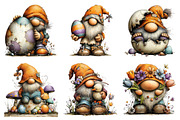 Easter Gnome Clipart, an Illustration by Design Market (Thumbnail 2 of 4)