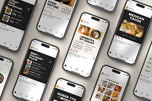 120 Food Instagram Template Canva