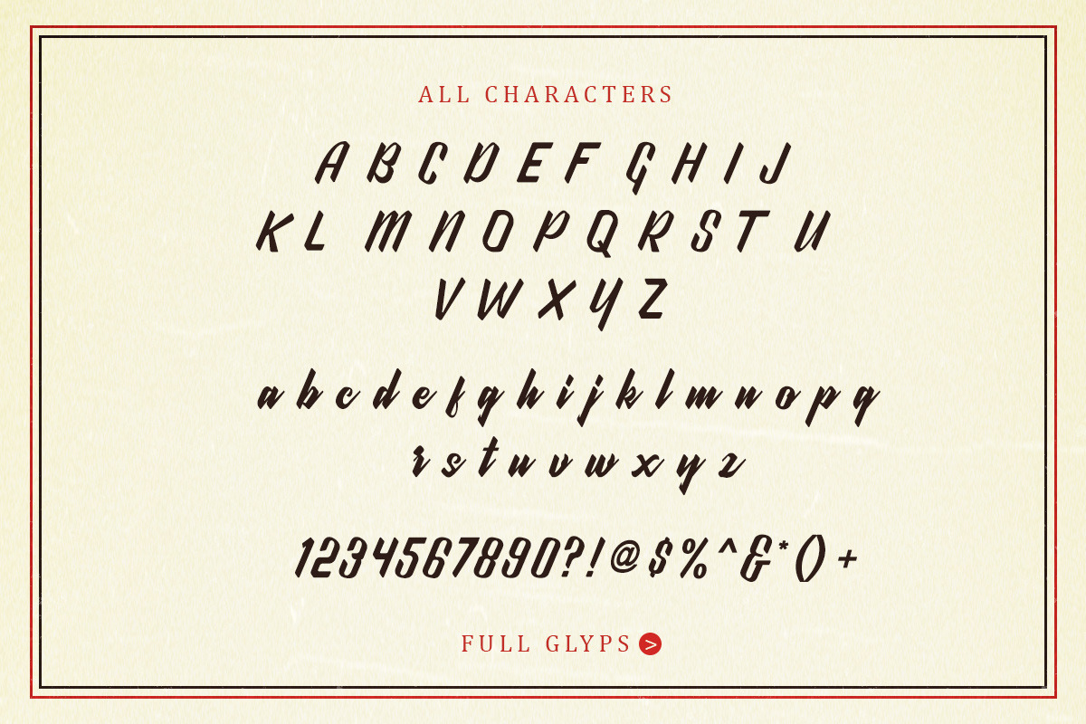 Wonder Stark Font, a Script Font by Letterhend Studio (Photo 9 of 9)
