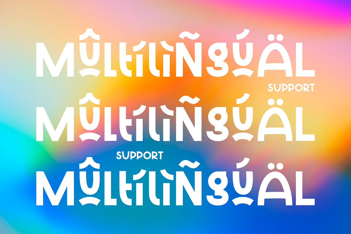 Hachiko - Full of Fun Font, a Sans Serif Font by NendesKombet Studio (Photo 10 of 11)