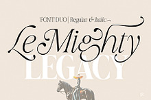 Le Mighty Legacy - Modern Serif