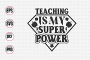 Teacher typographic quotes design., a Graphic by Uniquesvg99 (Thumbnail 4 of 21)