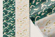 Asian Traditions. Koi carps, a Pattern Graphic by HmarkaShop (Thumbnail 2 of 3)