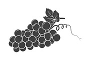 Wine Set. Monochrome Icons, Elements, a Food Illustration by Gomolach (Thumbnail 3 of 13)