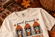 Fall Raccoon 16 PNG Cute Designs, an Animal Illustration by ElDesignState (Thumbnail 6 of 21)