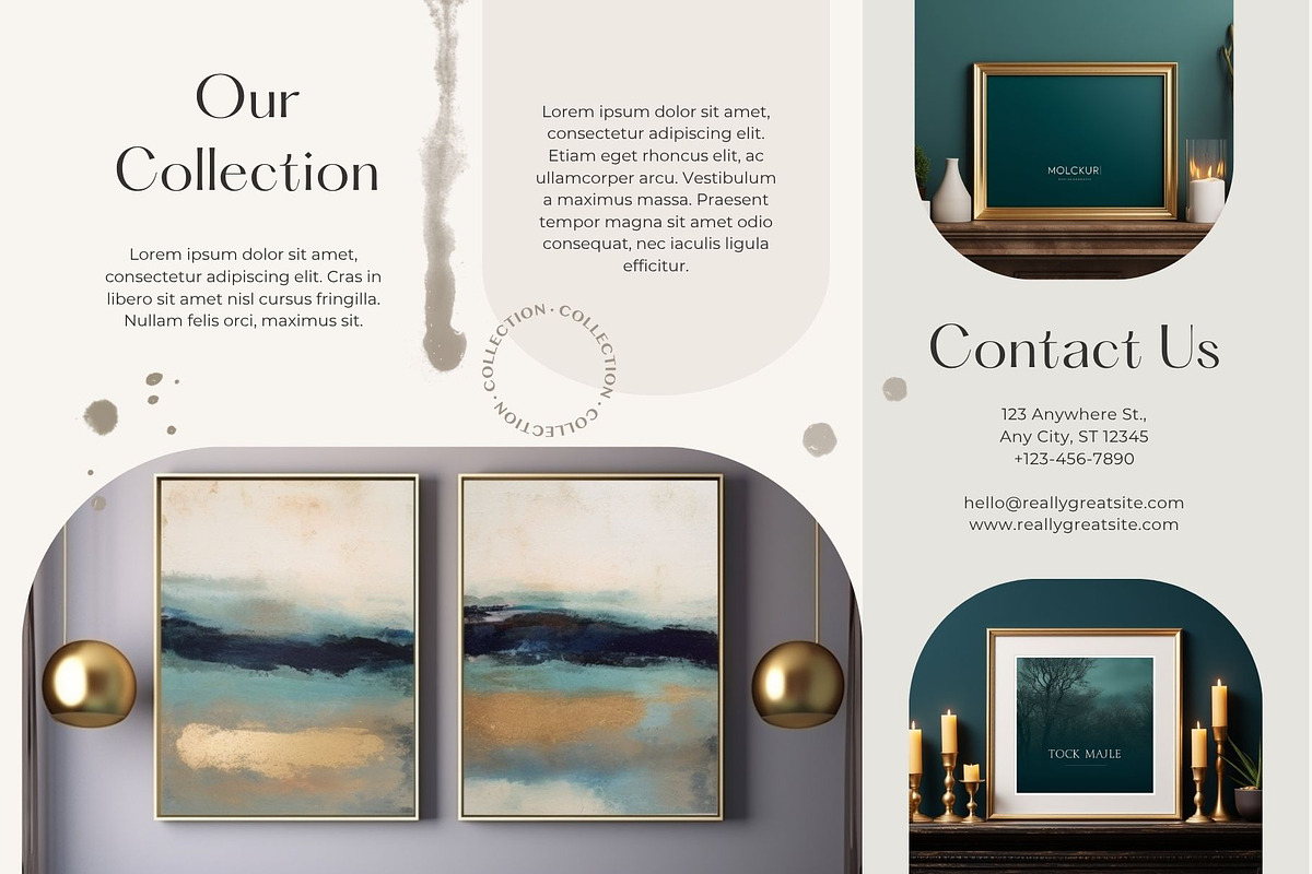 50 Canva Frame Mockups Luxury 4K, a Household Mockup by ARTOZEN DIGITAL (Photo 5 of 15)