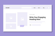 Website Wireframe Kit Template, an UI Kit Template by ContestDesign (Thumbnail 3 of 5)