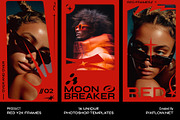 Red Y2K Frames V2, a Social Media Template by Pixflow (Thumbnail 2 of 9)