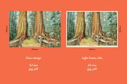 Set of posters USA National Parks, an Illustration by Firsik (Thumbnail 2 of 7)