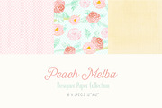 Digital Designer Paper - Peach Melba, a Pattern Graphic by Create The Cut (Thumbnail 1 of 3)