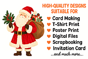 Traditional Christmas Character, a Seasonal Illustration by HueNestify (Thumbnail 2 of 3)