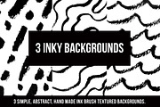 3 Inky Backgrounds, a Texture Graphic by Joseph Melancon (Thumbnail 1 of 5)