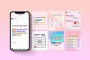 Instagram Aesthetic Gradient CANVA, a Social Media Template by Analogi Studio (Thumbnail 33 of 36)