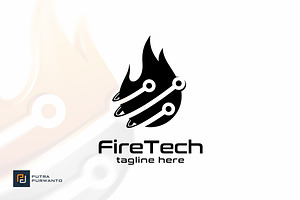 Fire Tech - Logo Template