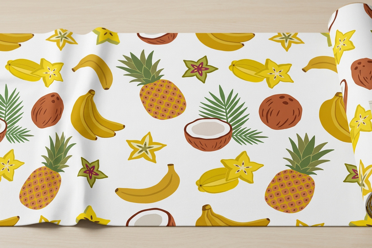 Modern Tropical Fruits Collection, an Object Graphic by IRSYART (Photo 9 of 13)