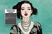Riso Retro Print Photo Effect, a Layer Style Add-On by iDoodle Studio (Thumbnail 3 of 5)