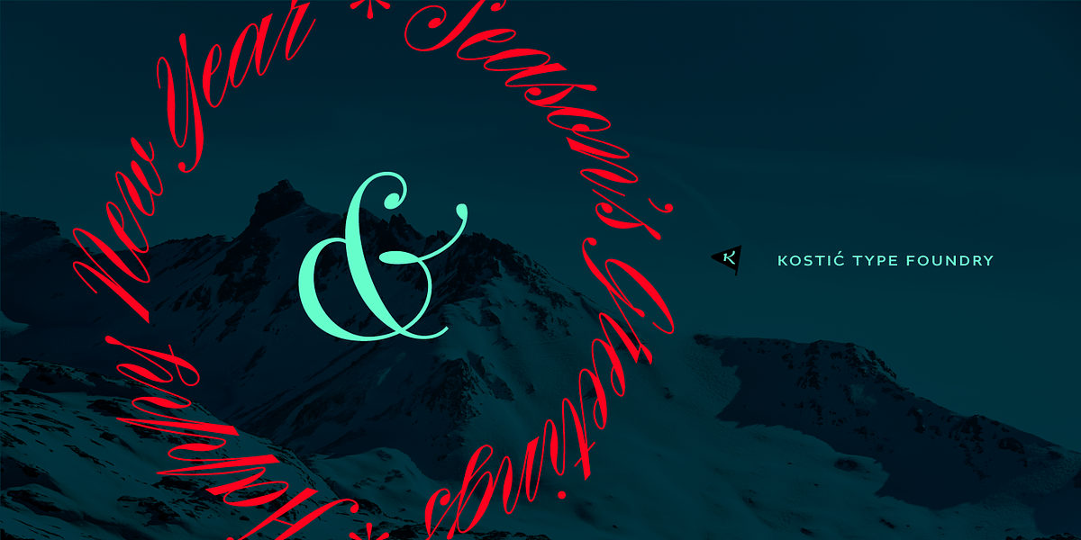 Rizado, a Script Font by Kostic Type Foundry (Photo 9 of 10)
