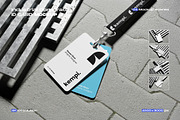 Industrial Corporate ID Card Mockup, an Advertising Mockup by My Code Std (Thumbnail 1 of 6)