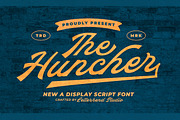 The Huncher Script, a Script Font by Letterhend Studio (Thumbnail 1 of 9)