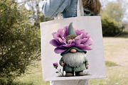 Watercolor Spring Gnome Clipart Bund, a Seasonal Illustration by Canvas Craft (Thumbnail 7 of 7)