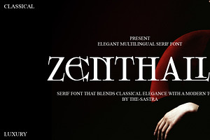 Zenthalia — Elegant Serif Font
