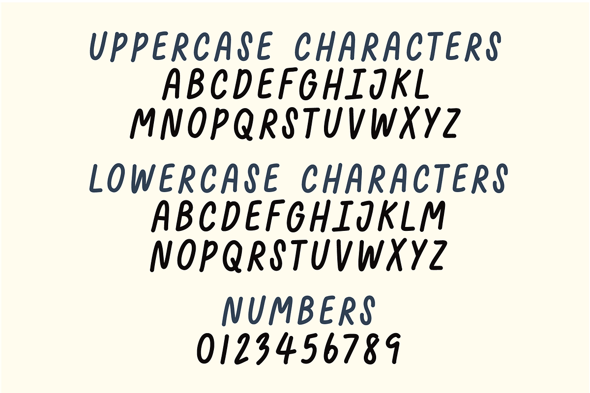 Note taking font, a Handwritten Font by Nyla.Studio (Photo 7 of 9)
