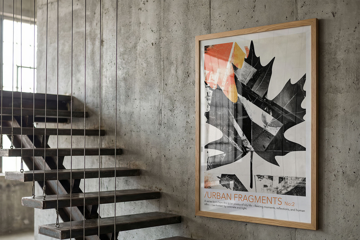 Hanging ISO Frame Mockup, a Mockup by DesignRocket (Photo 5 of 8)