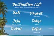 Maldives Holiday, a Handwritten Font by DzikrulAulia (Thumbnail 2 of 10)