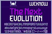 Ultra Human font, a Sans Serif Font by weknow (Thumbnail 2 of 8)