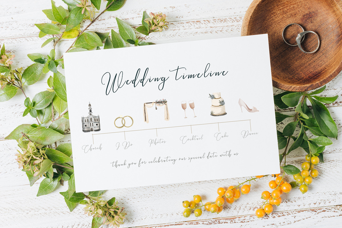Wedding map creator watercolor, an Illustration by Cocoa studio by Eliza M (Photo 18 of 18)