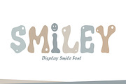 Smiley Font - Cute Font Types, a Font by KiddoGlyphs Studio (Thumbnail 1 of 3)