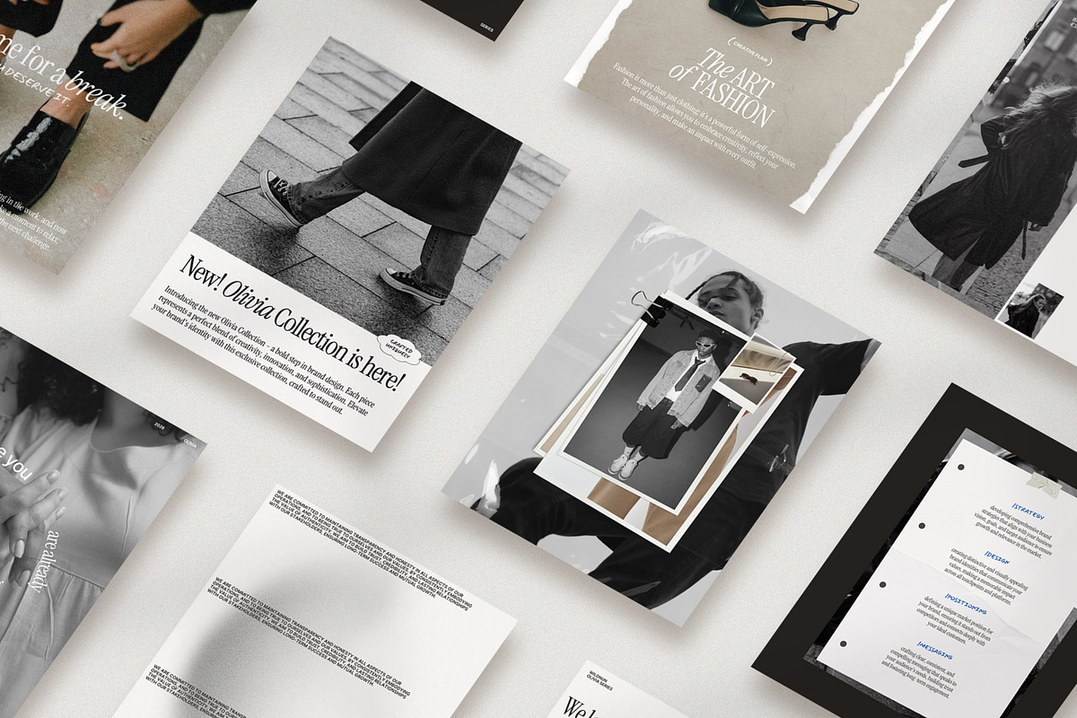 OLI / Social Media Kit (I), a Social Media Template by Wildnun Studio (Photo 2 of 16)