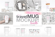 15oz Plastic Travel Mug Mockup Bundl, a Cups & Container Mockup by Inspire Mockups (Thumbnail 1 of 5)