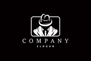 Mafia Logo Design Tuxedo Suit Vector, a Branding & Logo Template by Maylianaw28