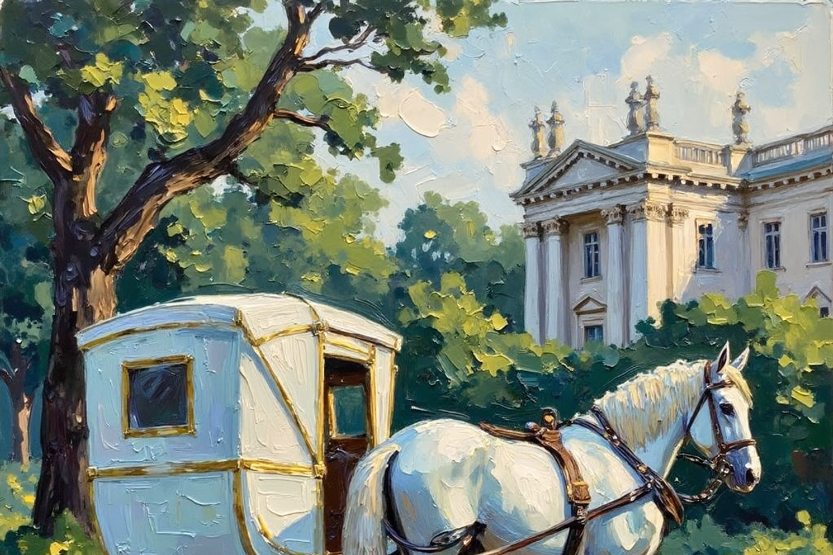 Royal Carriages, Horse Carriages, a Transportation Illustration by PLUM&FIGS (Photo 2 of 21)