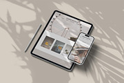 iPad & iPhone Mockup - Scene Creator, an iPad Mockup by graphicpages (Thumbnail 7 of 15)