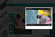 SJ Perty - News/Magazine Template, a Websites & App Template by YouTech (Thumbnail 5 of 5)
