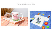 Farm Animals, Clipart, PNGs, an Object Graphic by Kat's Artful Creations (Thumbnail 8 of 9)
