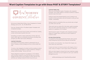 60 Instagram Post + Story Canva Temp, a Social Media Template by With Love Monique (Thumbnail 7 of 9)
