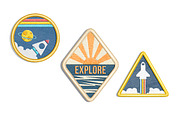 Embroidery Effect Patch Mockups Set, a Merchandise Mockup by rebrandy (Thumbnail 11 of 13)