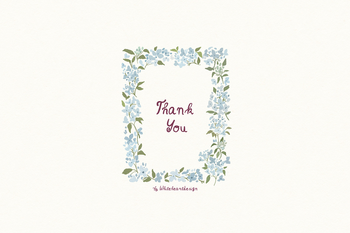 Whimsical Cottagecore Floral Frames, a Background Graphic by whiteheartdesign (Photo 19 of 19)