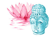 Harmony watercolor clipart set, an Illustration by masha gross (Thumbnail 2 of 4)