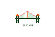 20 Logo Bridge Templates Bundle, a Branding & Logo Template by Friendesigns (Thumbnail 9 of 21)