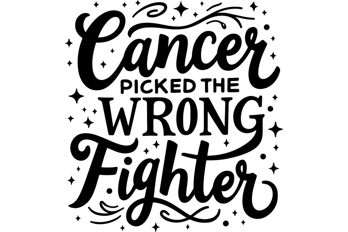 Leukemia Warrior Quotes Bundle SVG, an Object Graphic by Creativeshirt (Photo 9 of 9)